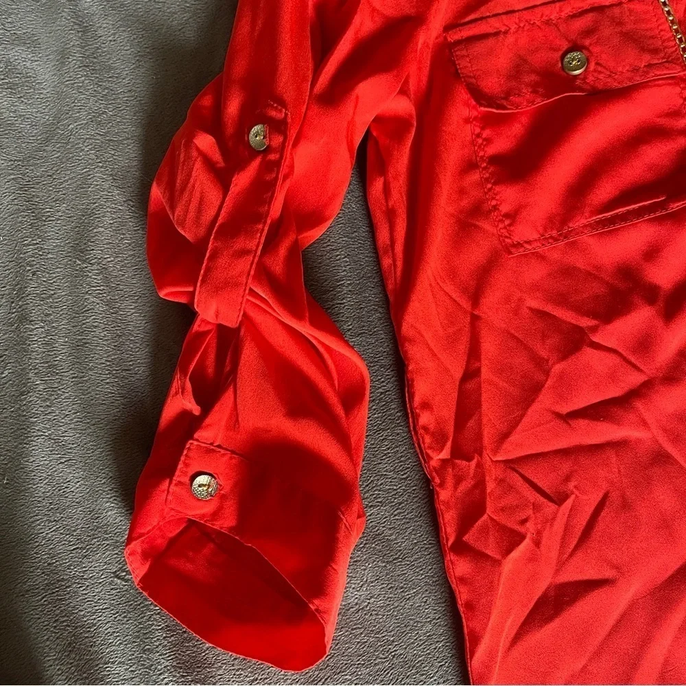 Live 4 Truth Scarlet Red Blouse